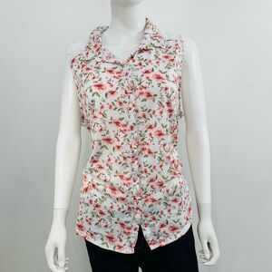 Women’s button up or pull over fun summer tank top